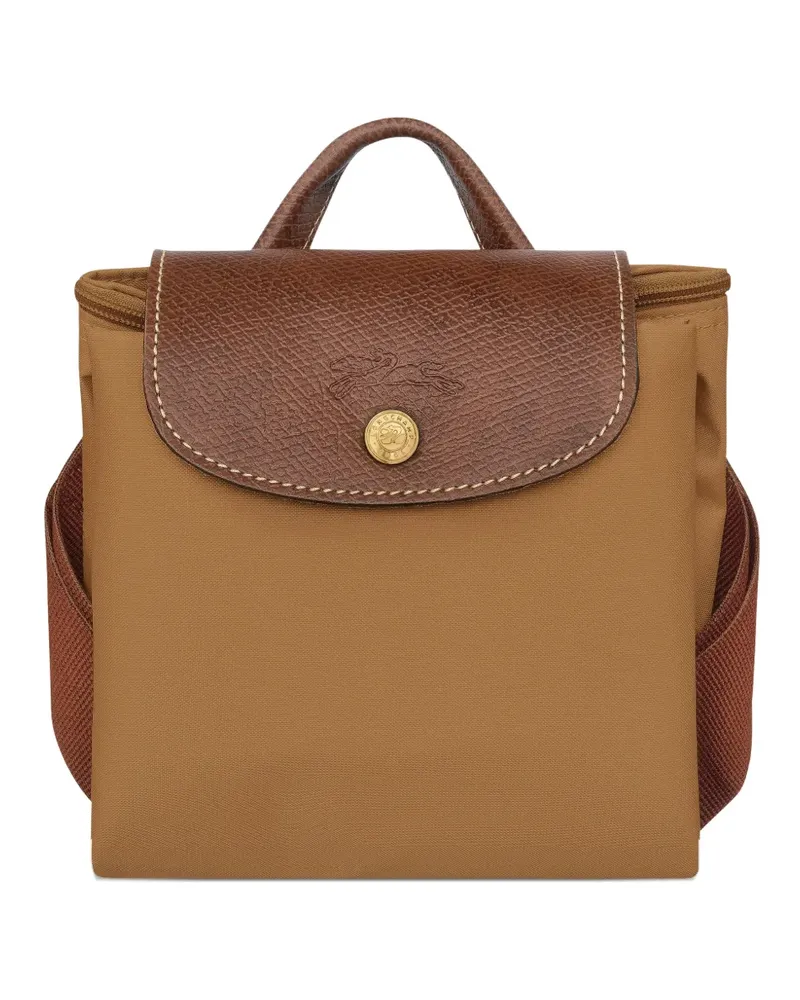 Longchamp Mittelgroßer Le Pliage Rucksack - Braun Braun