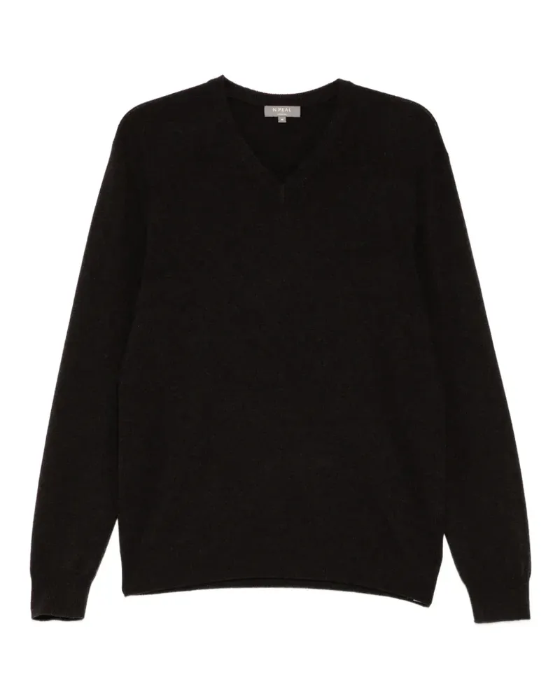 N.Peal Burlington Pullover - Braun Braun