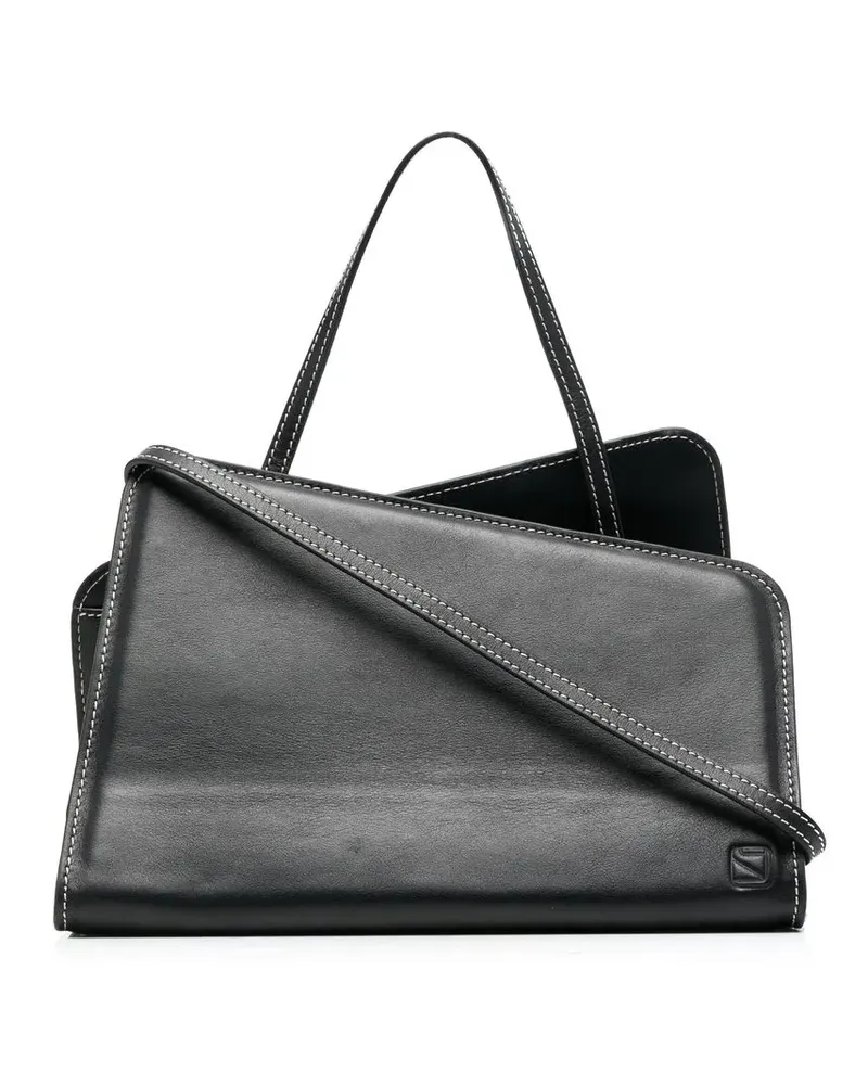 YUZEFI Klassische Schultertasche - Schwarz Schwarz