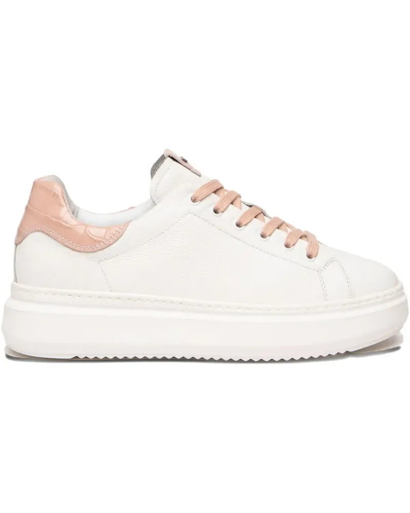 Nero Gardini Sneakers aus Leder - Weiß Weiß