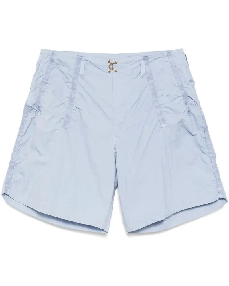 kolor Shorts mit Besatzstreifen - Blau Blau