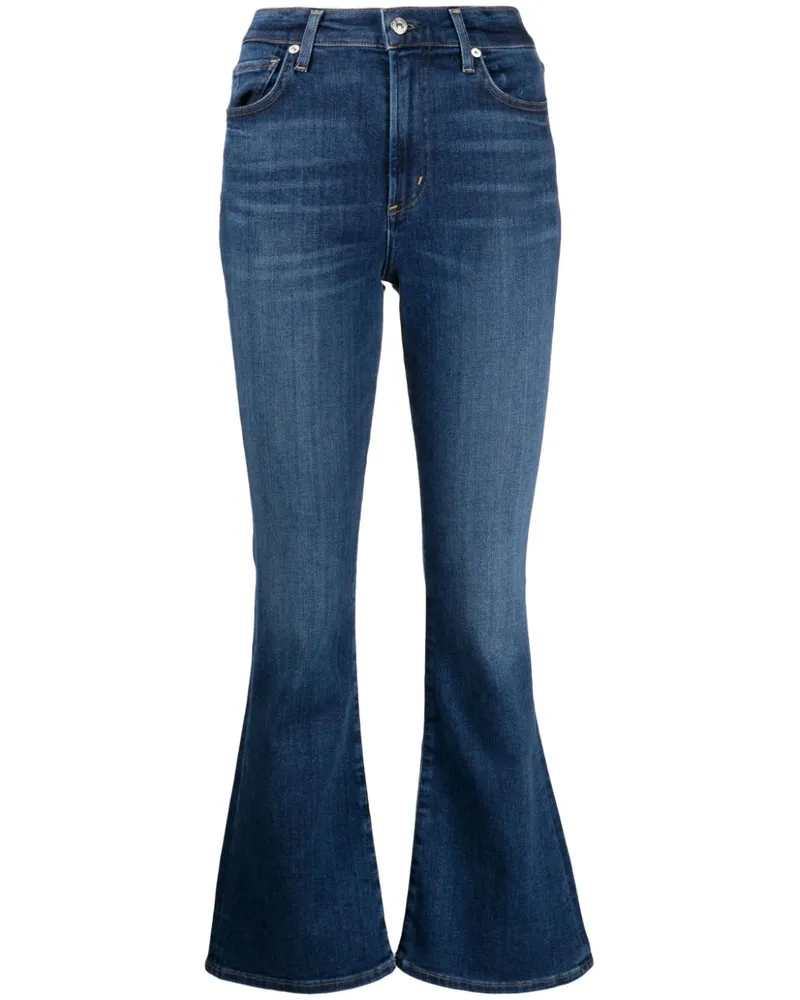 Citizens of humanity Ausgeblichne Lilah Bootcut-Jeans - Blau Blau