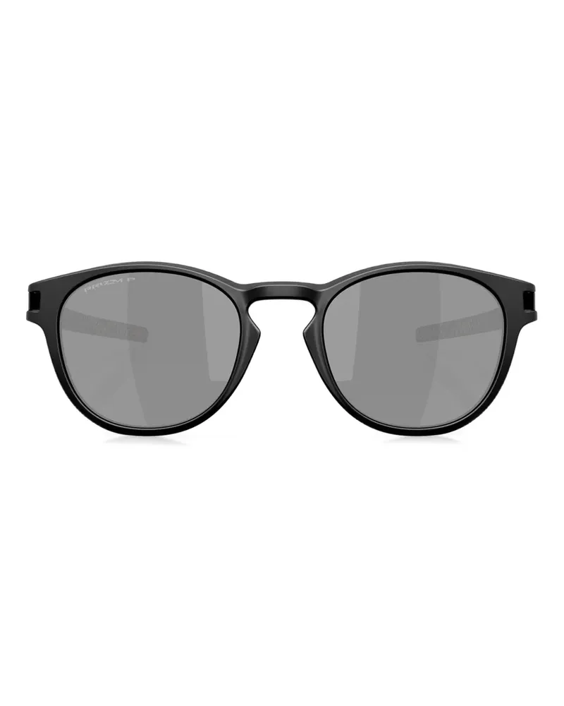 Oakley Runde Latch Sonnenbrille - Schwarz Schwarz