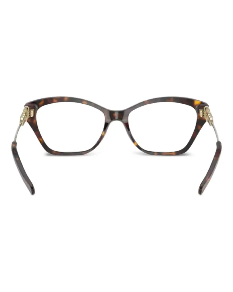 Michael Kors chain-detail cat-eye frame glasses - Braun Braun