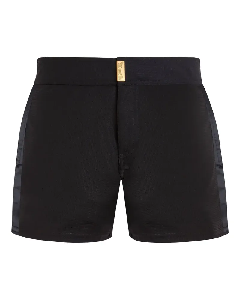 Vilebrequin Midnight Badeshorts - Schwarz Schwarz