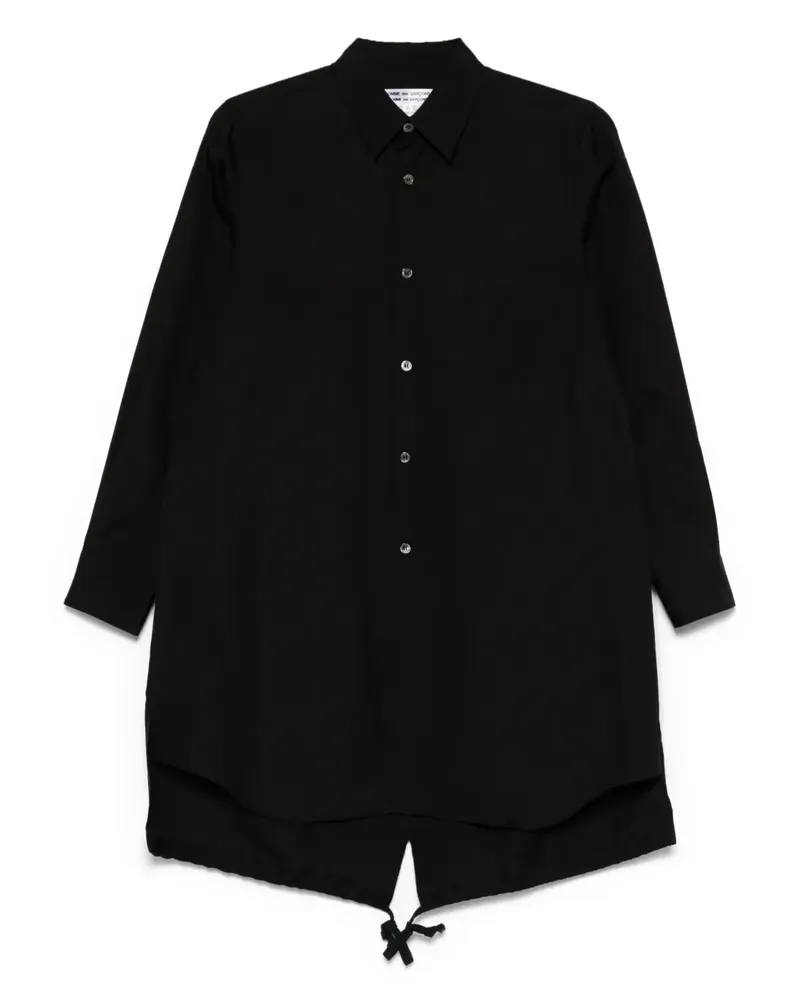 Comme des Garçons Klassisches Hemd - Schwarz Schwarz