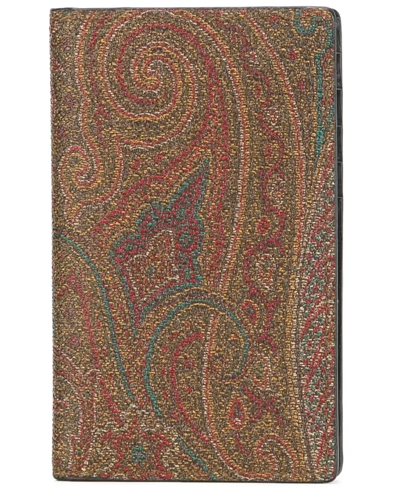 Etro Portemonnaie mit Paisley-Print - Mehrfarbig Mehrfarbig