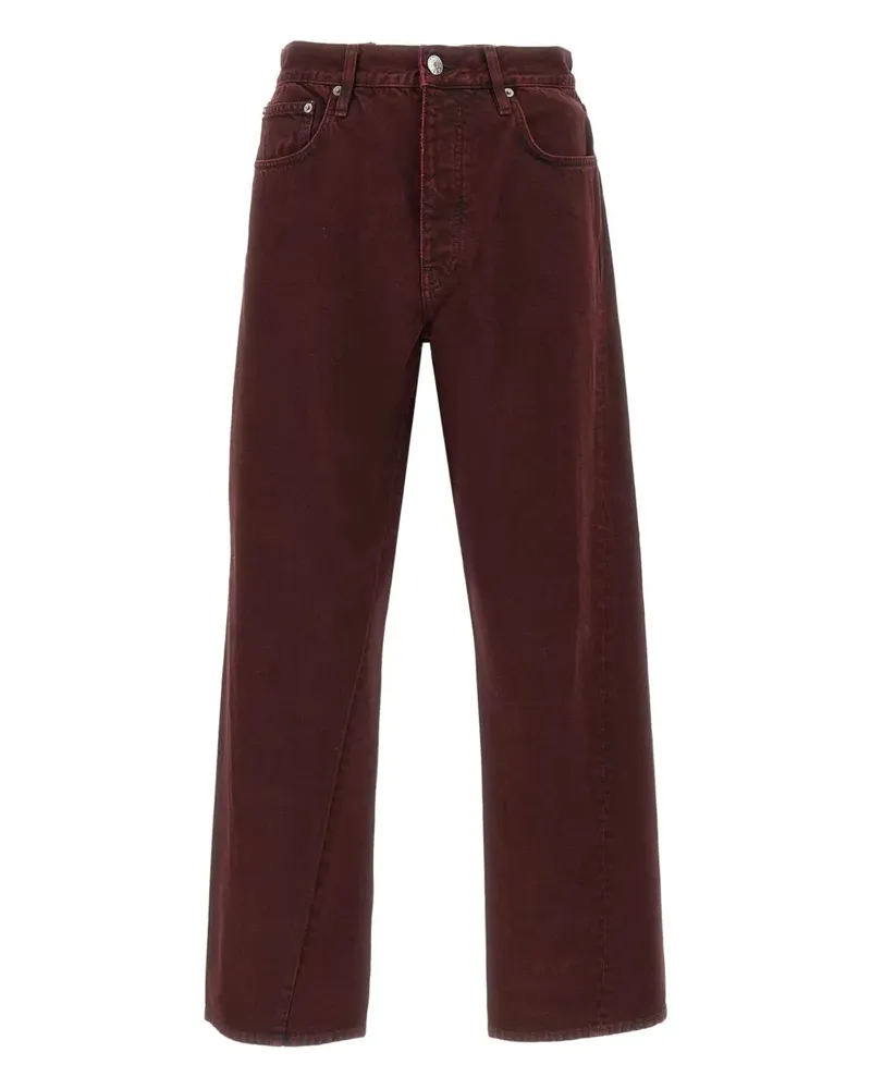 Sunflower Jeans mit weitem Schnitt - Rot Rot