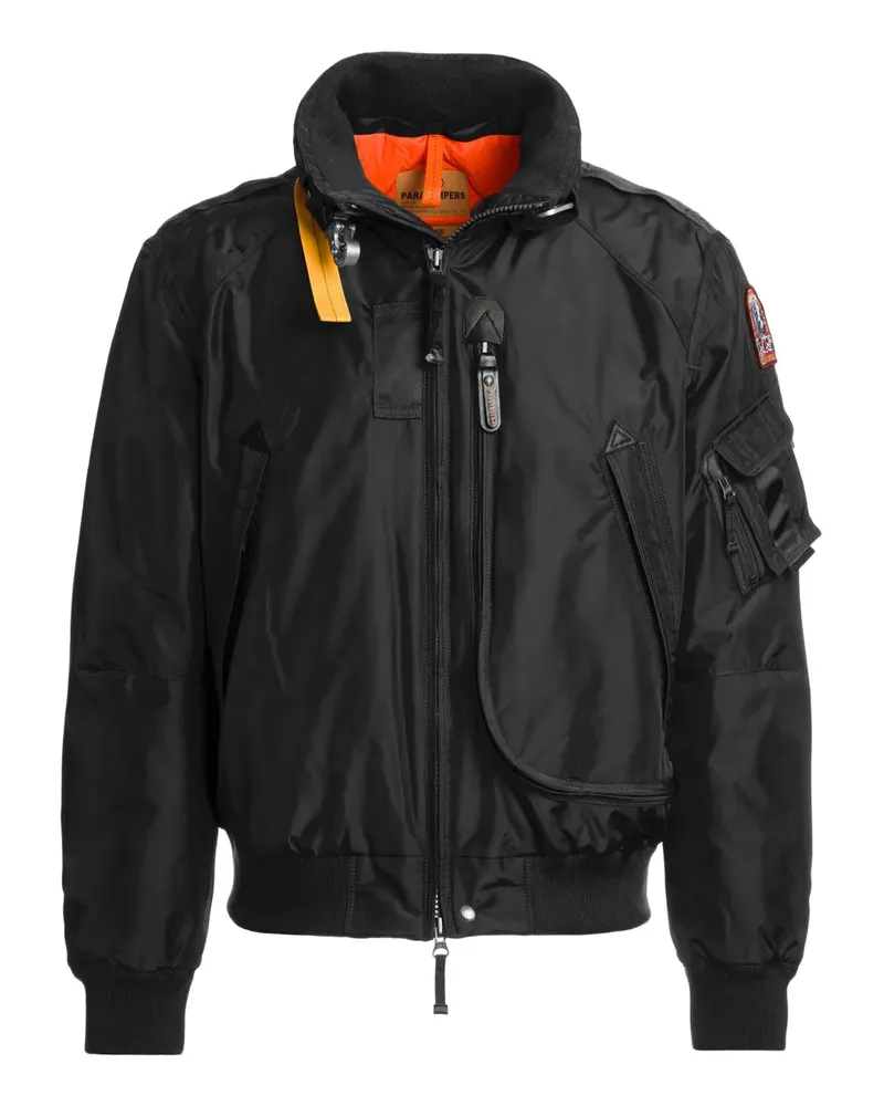 Parajumpers Fire Bomberjacke mit Kapuze - Schwarz Schwarz