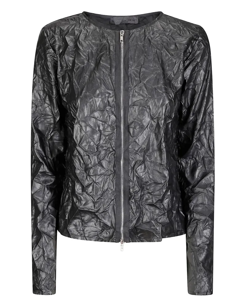 Maria Calderara zip-front cardigan - Schwarz Schwarz
