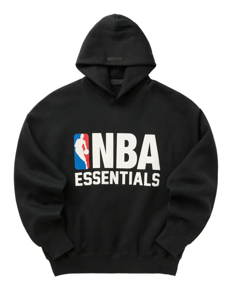 Fear of God Hoodie mit Logo - Schwarz Schwarz