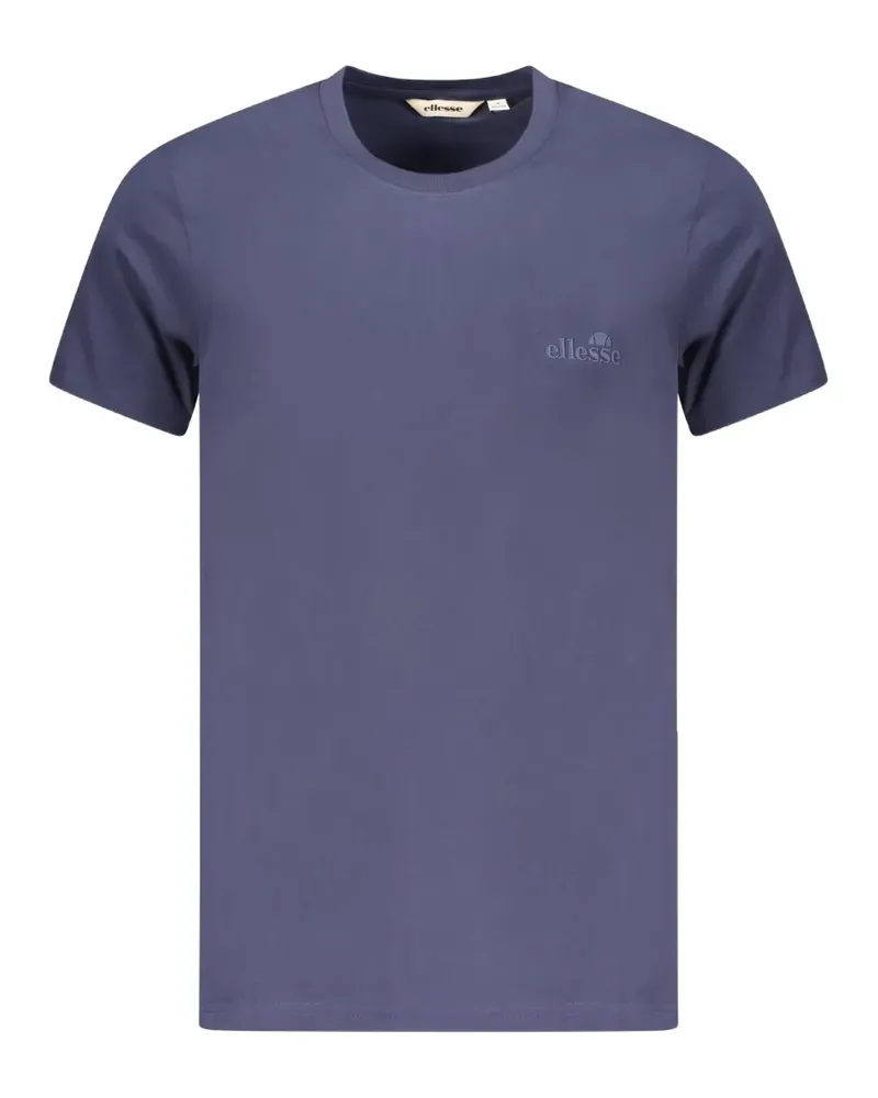 Ellesse logo-embroidered T-shirt - Blau Blau