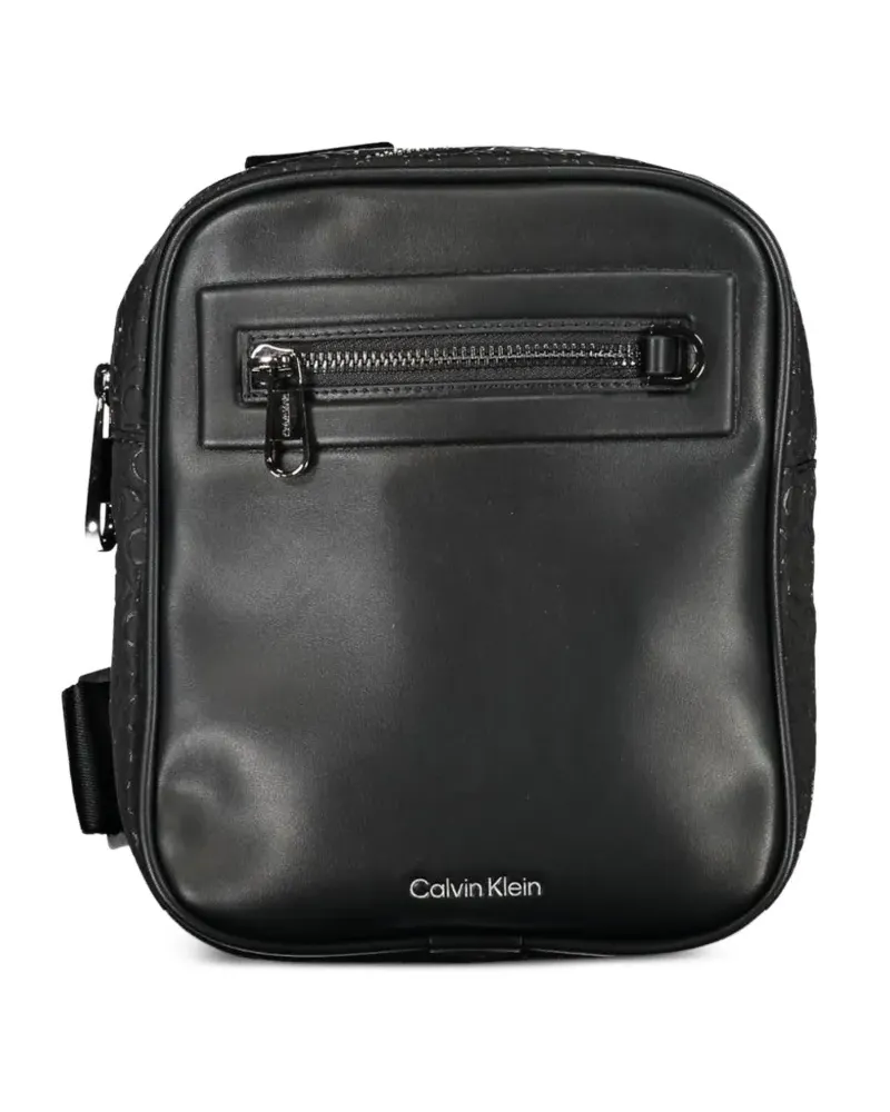 Calvin Klein logo-detail messenger bag - Schwarz Schwarz