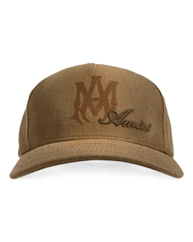 Amiri logo-embroidered baseball cap - Braun Braun