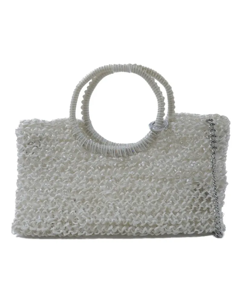 ANTEPRIMA wirebag chain-strap tote bag - Weiß Weiß