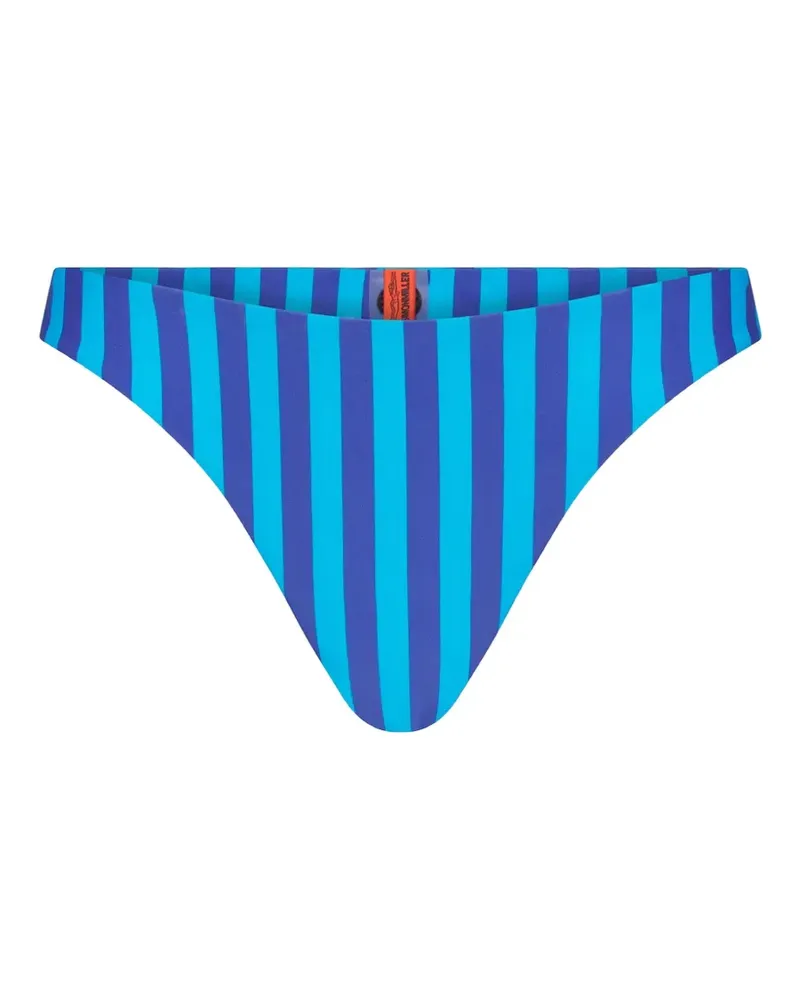 Simon Miller Bwai stripe bikini bottoms - Blau Blau