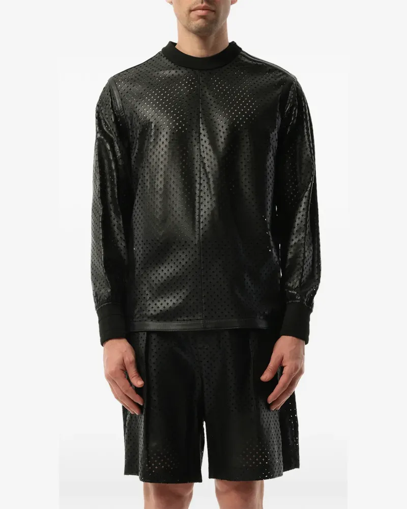 Givenchy Perforiertes Sweatshirt - Schwarz Schwarz