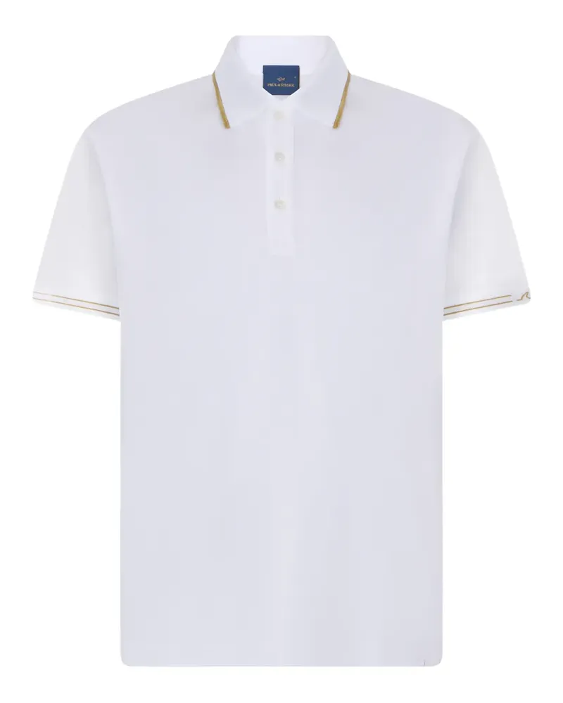 Paul & Shark Klassisches Poloshirt - Weiß Weiß