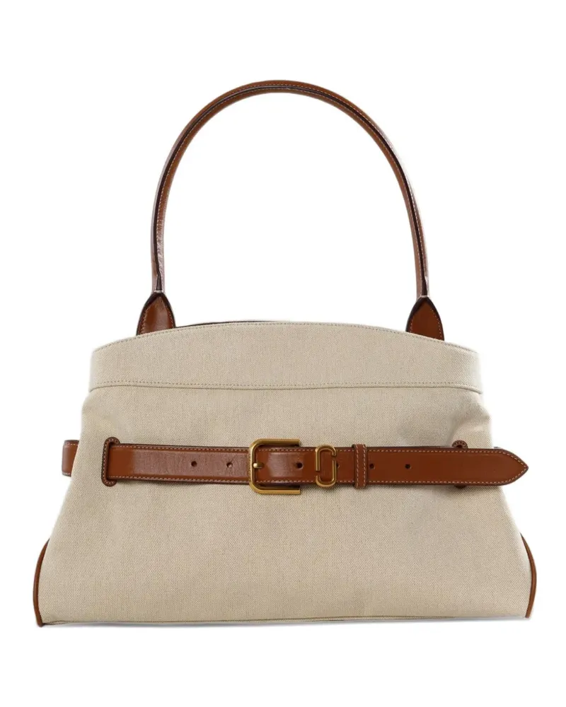 Marc Jacobs The Dakota belt-detail shoulder bag - Nude Nude