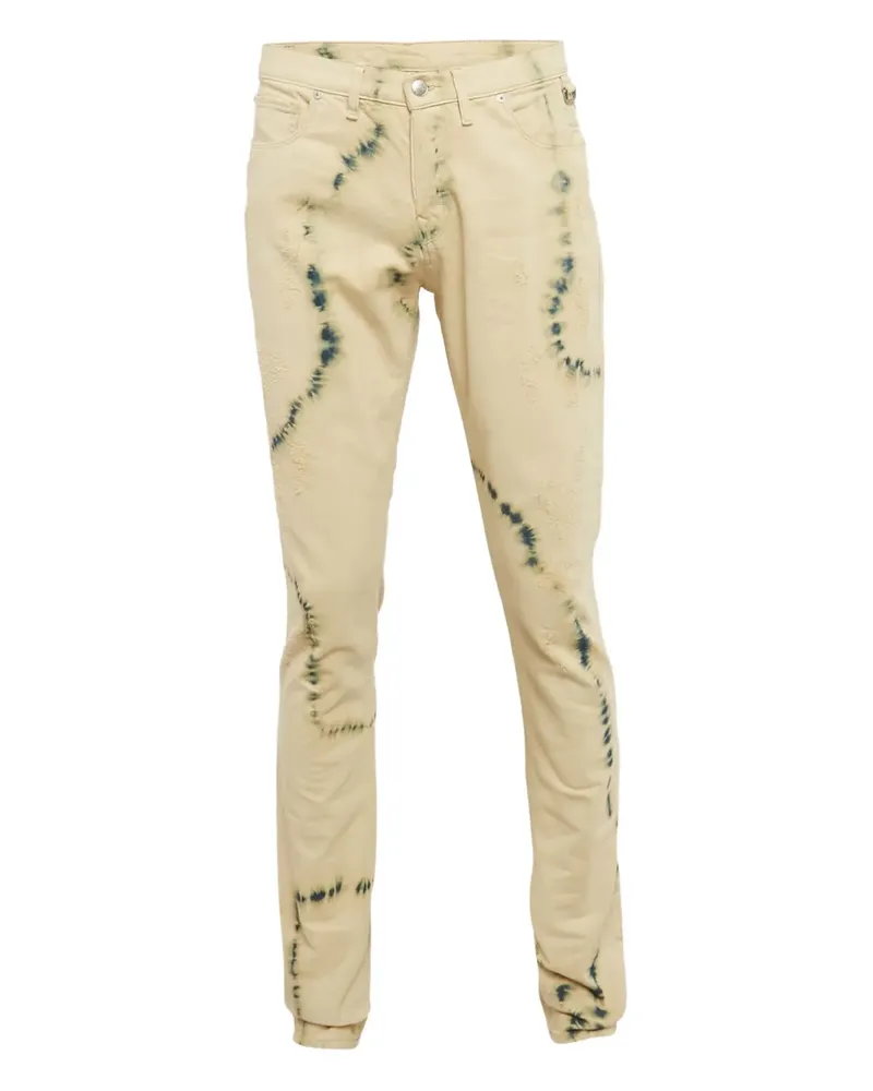Zadig & Voltaire Jeans mit Batik-Print - Nude Nude