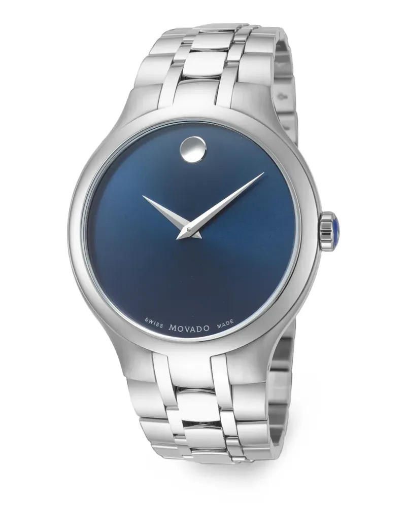 Movado Classic 39mm watch - Blau Blau