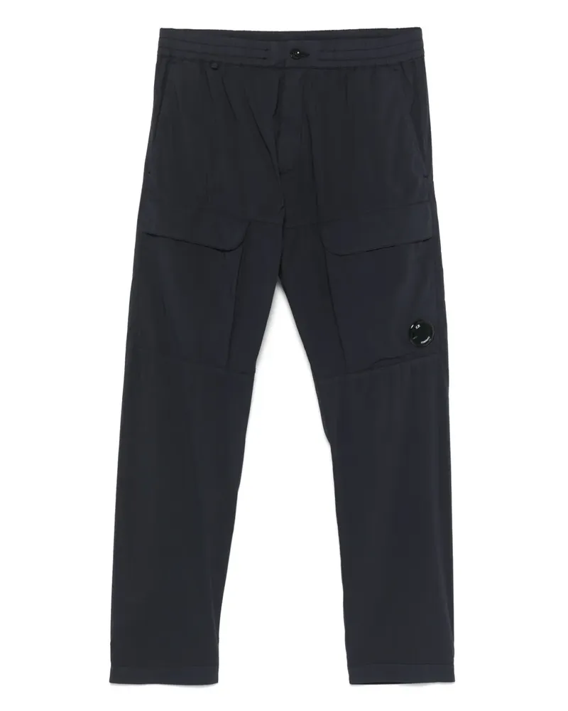 C.P. Company Hose mit Linsen-Detail - Blau Blau