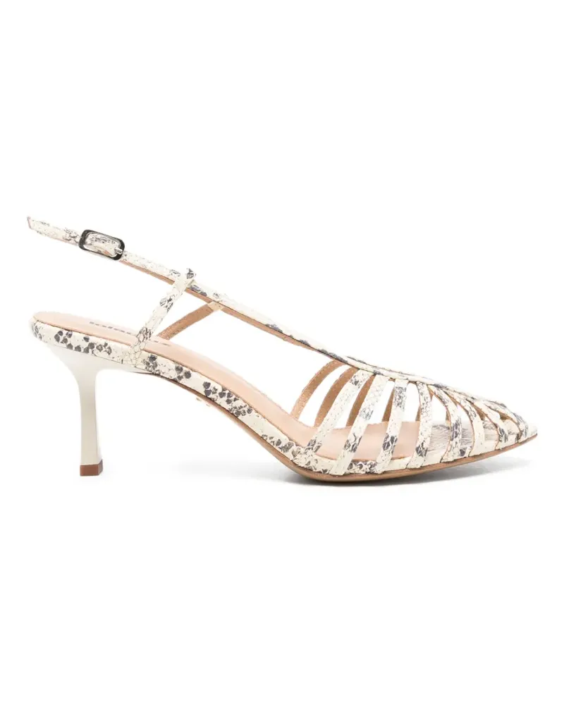 Lola Cruz Klassische Riemchensandalen - Nude Nude