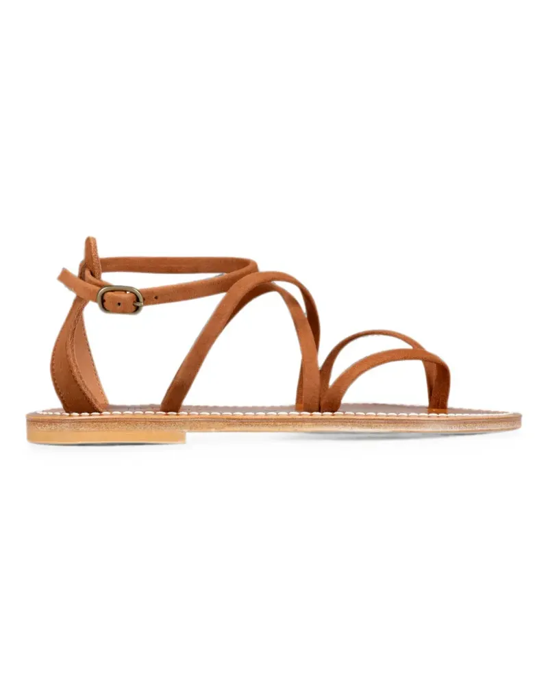 K.Jacques  Epicure strappy leather sandals - Braun Braun