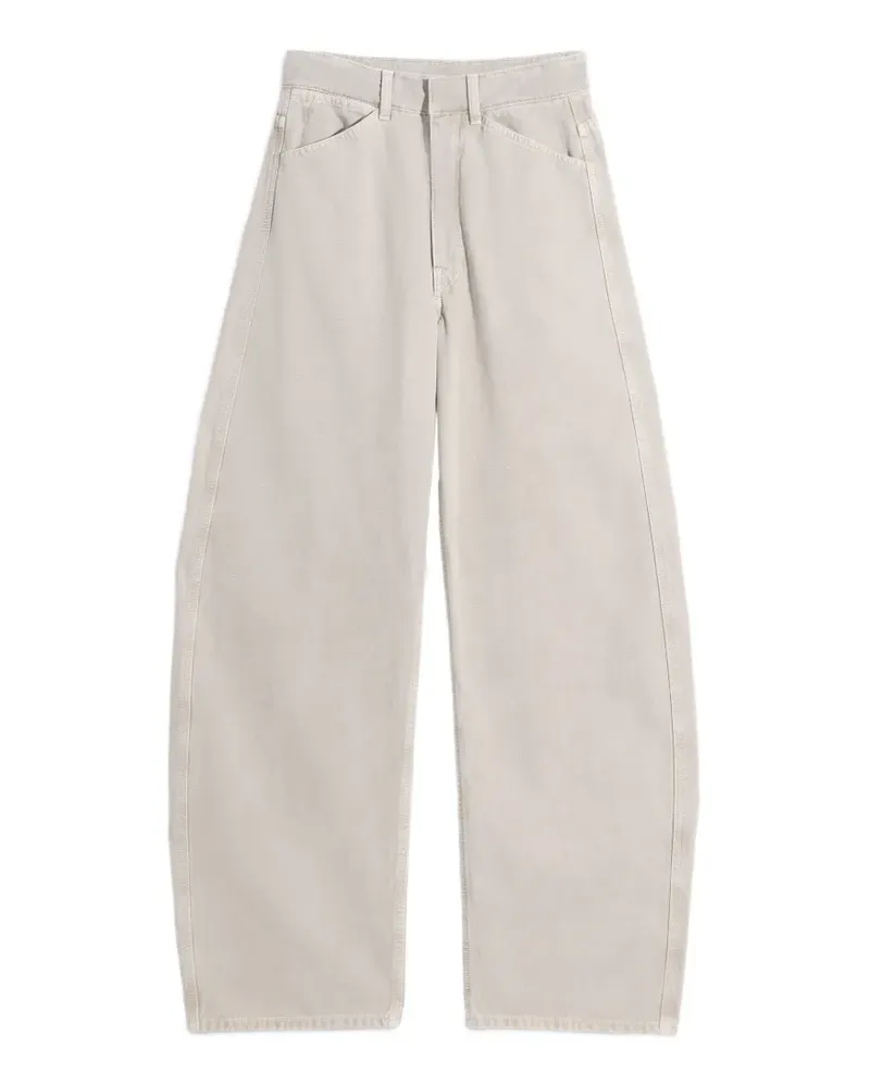 Christophe Lemaire High-Waist-Hose mit verdrehter Naht - Nude Nude