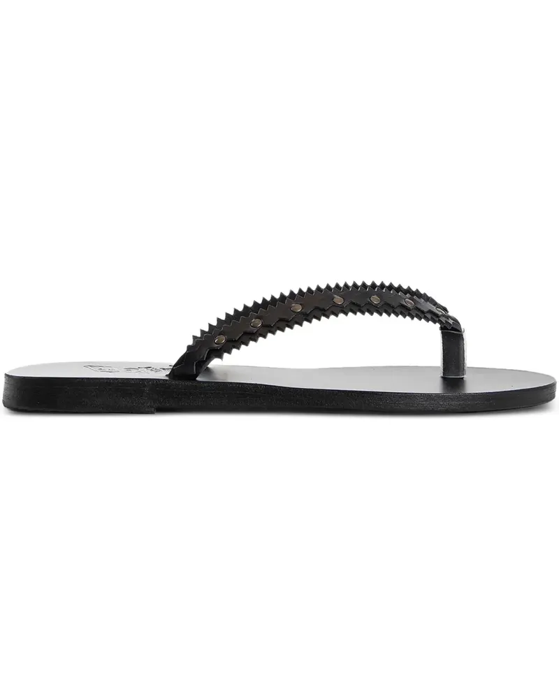 Ancient Greek Sandals Spatgi Sandalen - Schwarz Schwarz