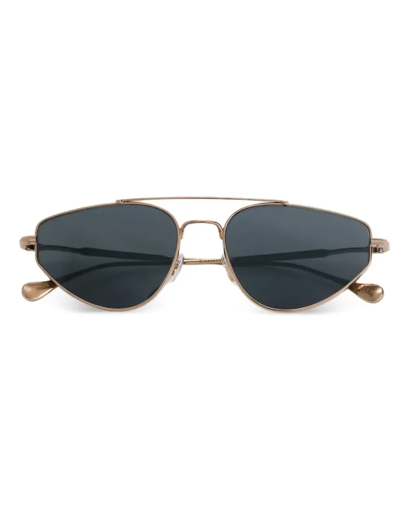 Jil Sander pilot-frame sunglasses - Gold Gold