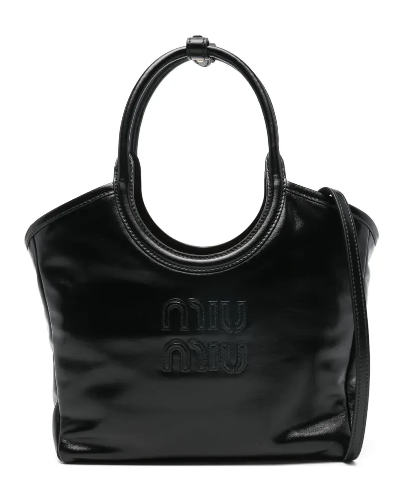 Miu Miu Ivy Handtasche - Schwarz Schwarz