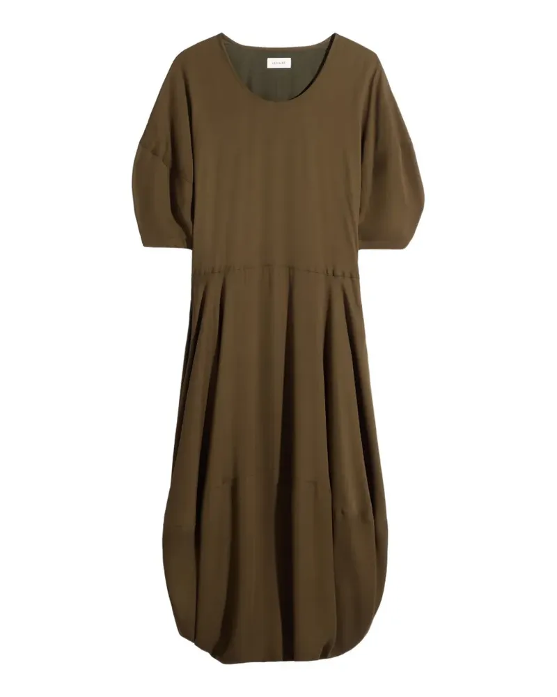 Christophe Lemaire balloon midi dress - Braun Braun