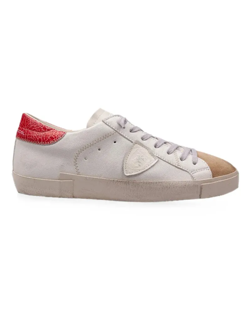Philippe Model PRSX leather sneakers - Weiß Weiß
