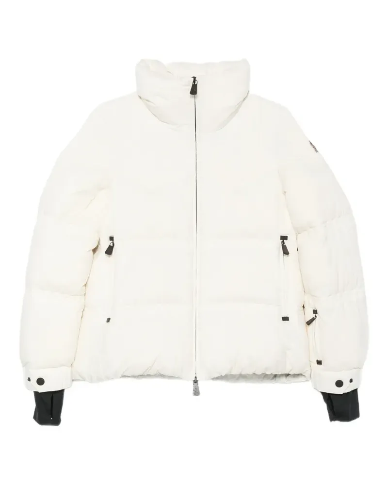 Moncler Gesteppte Jacke mit Stehkragen - Weiß Weiß