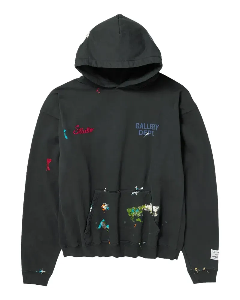 GALLERY DEPT. paint-splatter hoodie - Grau Grau