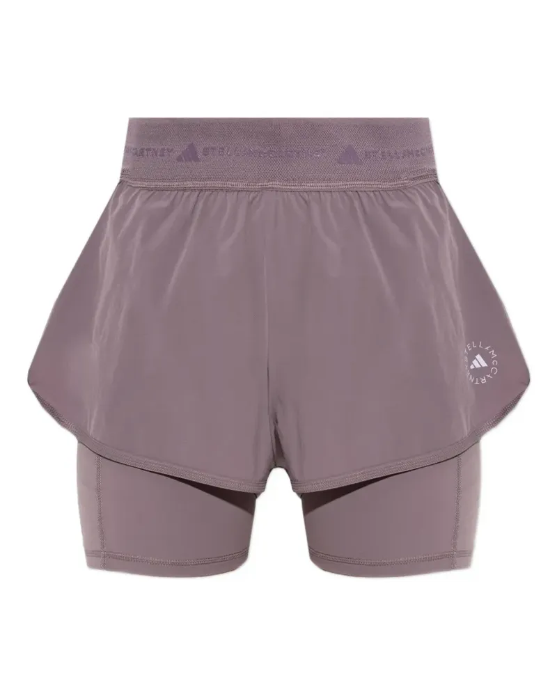 adidas layered shorts - Violett Violett
