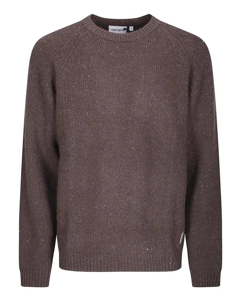 Carhartt WIP Anglistic speckled sweater - Braun Braun