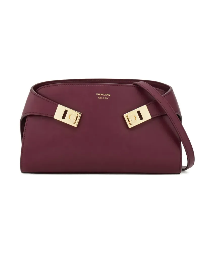 Ferragamo Mini Hug Umhängetasche - Rot Rot