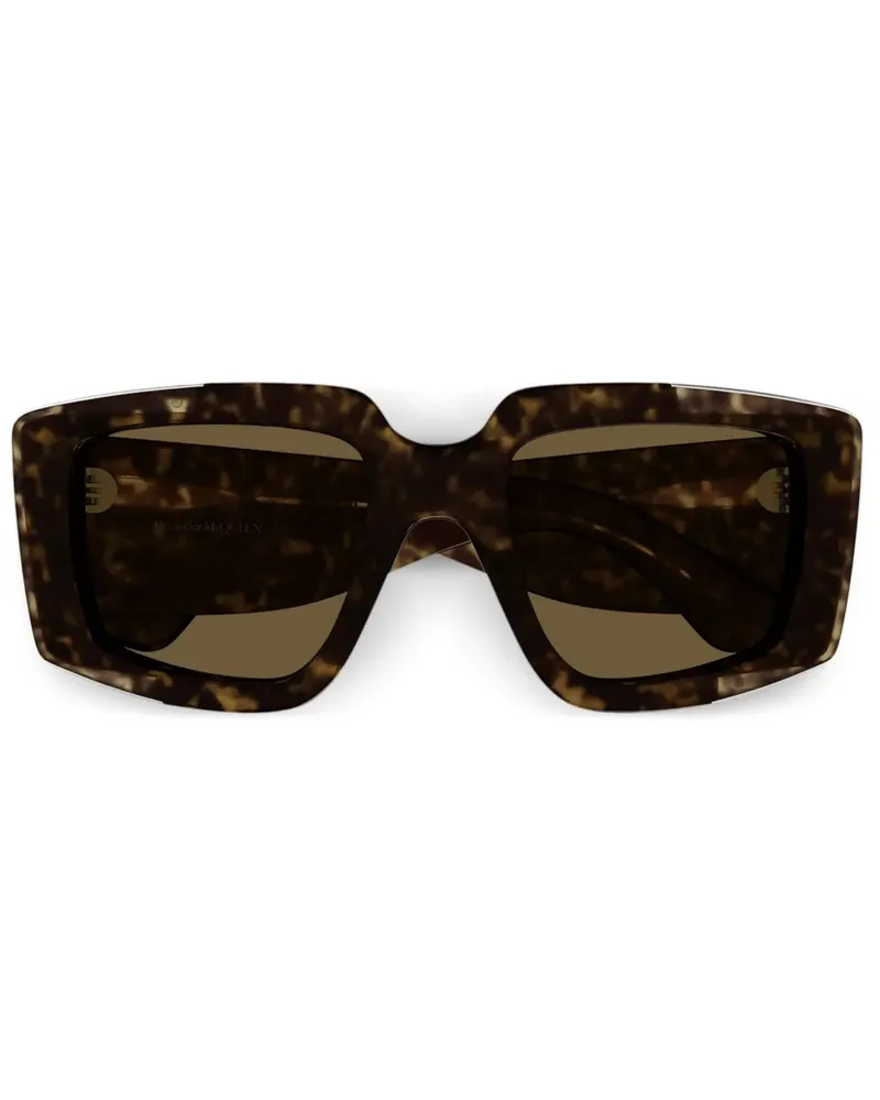 Alexander McQueen AM0446S Sonnenbrille - Braun Braun