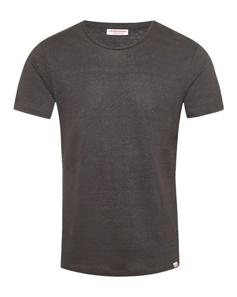 Orlebar Brown linen T-shirt - Grau Grau