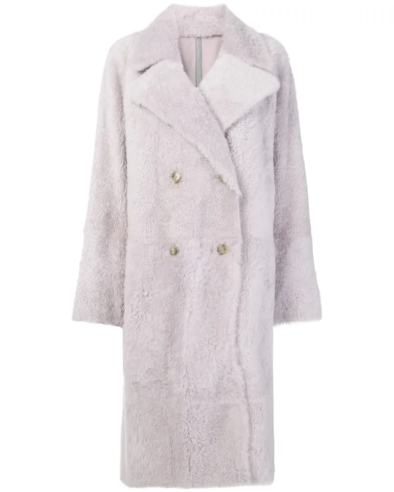 Yves Salomon Lacon' Mantel - Rosa Rosa