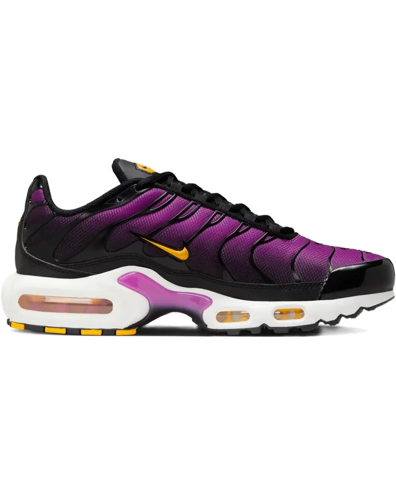 Nike Air Max Plus Black Laser Orange White Hyper Violet Sneakers - Violett Violett