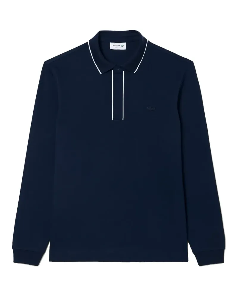 Lacoste Paris long-sleeve polo shirt - Blau Blau