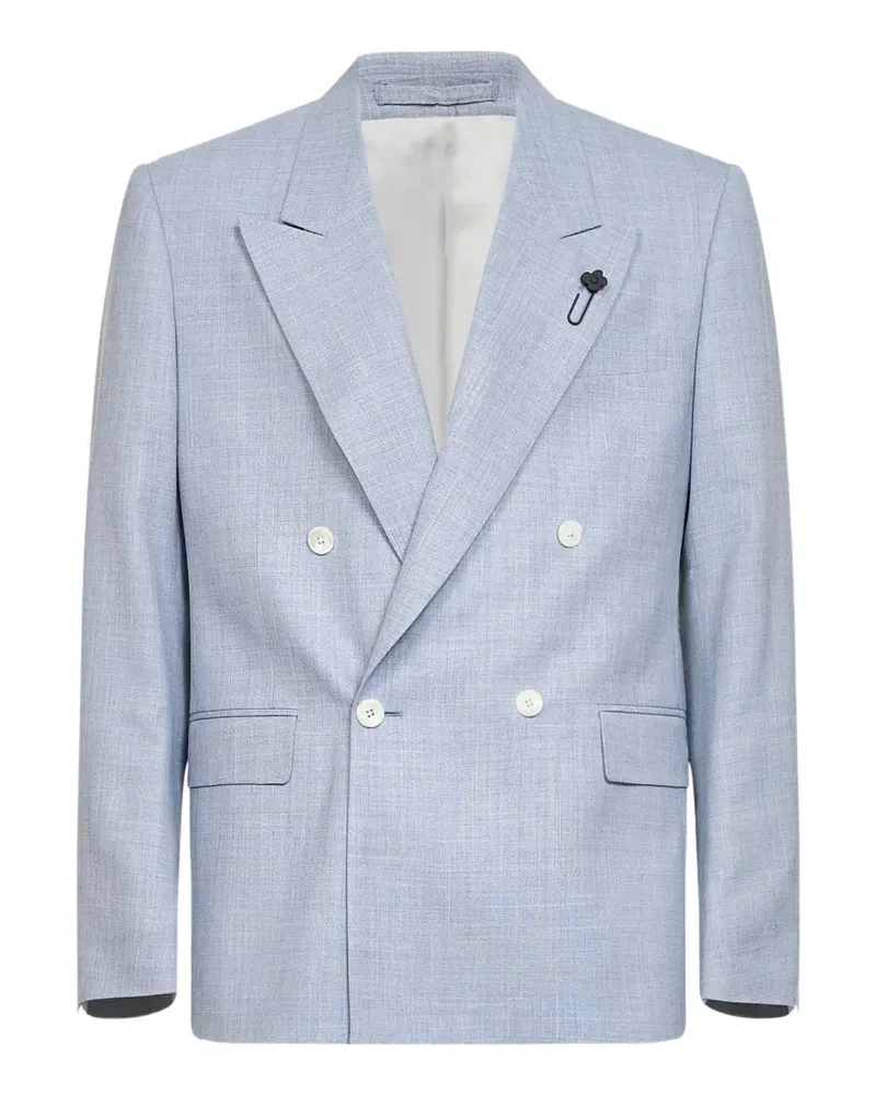 LARDINI double-breasted blazer - Blau Blau
