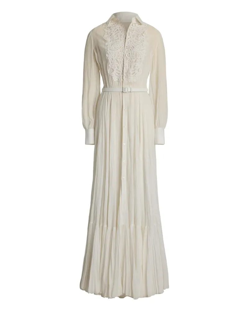 Ralph Lauren Seymour Kleid - Weiß Weiß