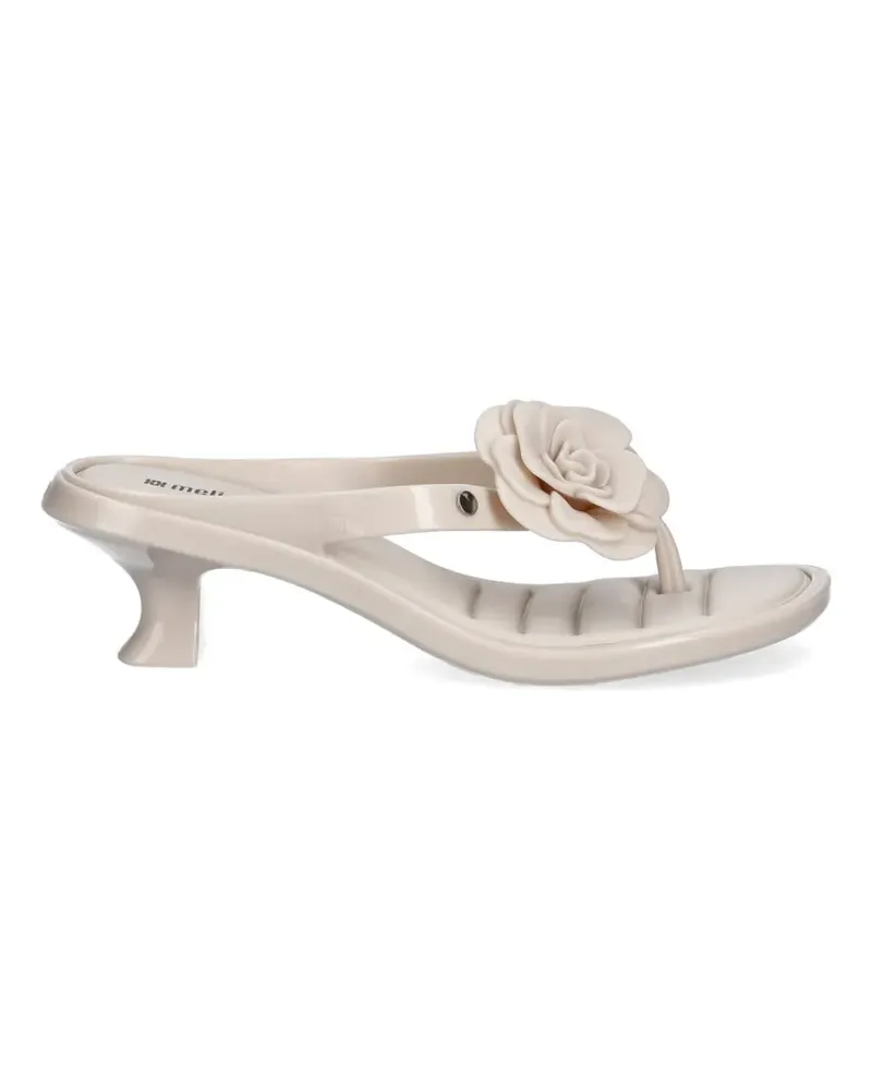 Melissa Kitten Heel Petals sandals - Nude Nude