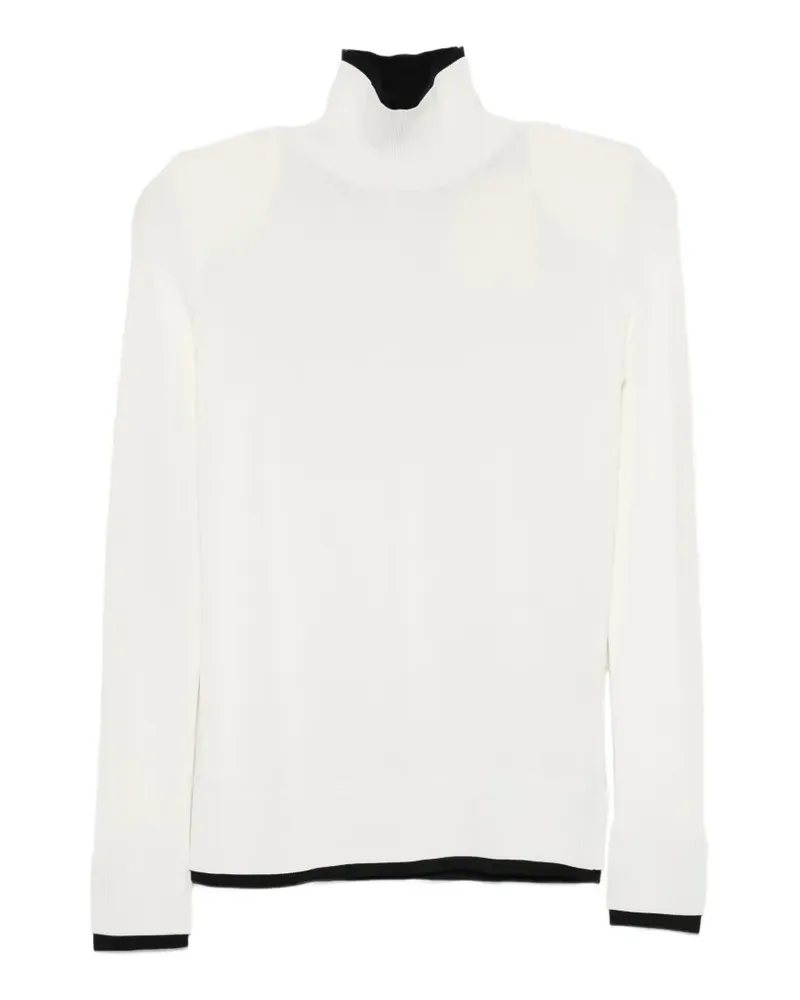 Totême Gerippter Rollkragenpullover - Nude Nude