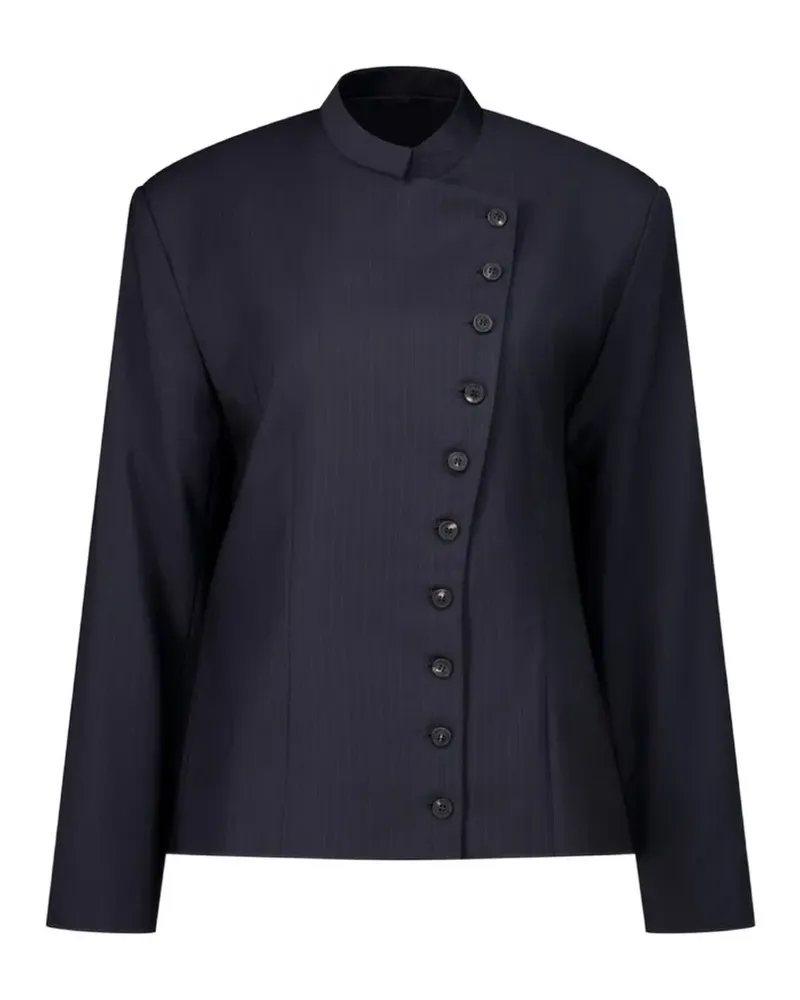 Paloma Wool Banjo buttoned pinstripe-pattern jacket - Blau Blau