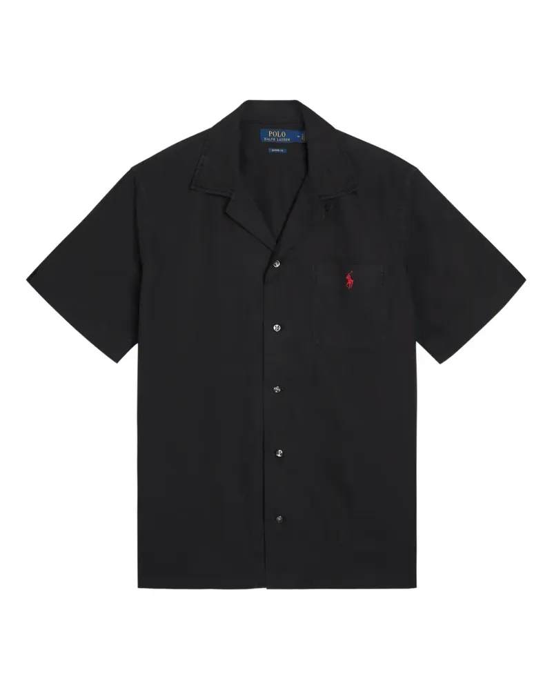 Ralph Lauren Hemd mit Brusttasche - Schwarz Schwarz